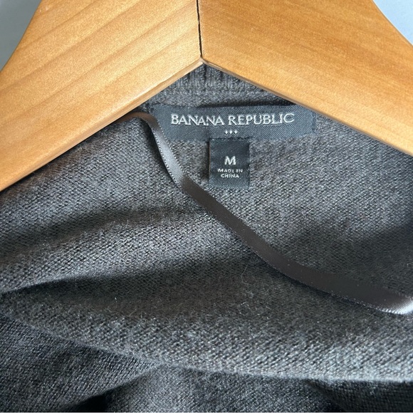 NWOT Banana Republic Wool Blend Waterfall Cardigan size M - Picture 3 of 4